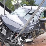 La triple collision est survenue près d'un tunnel autoroutier à SIlenen (UR). Elle a fait deux blessés.